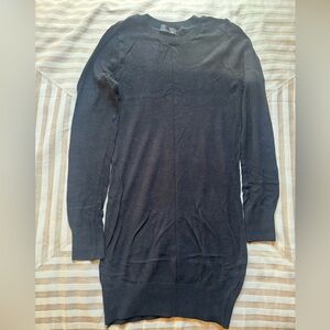 American Apparel Black Long Sleeve Dress